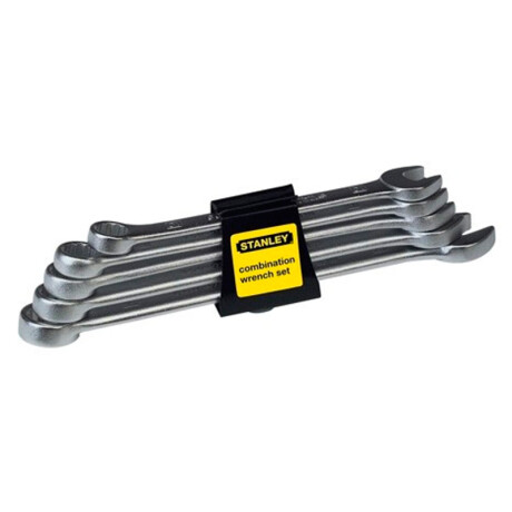 JUEGO COMBINADAS 5PZ 10-14 C/SOPORTE STANLEY ++ N/a
