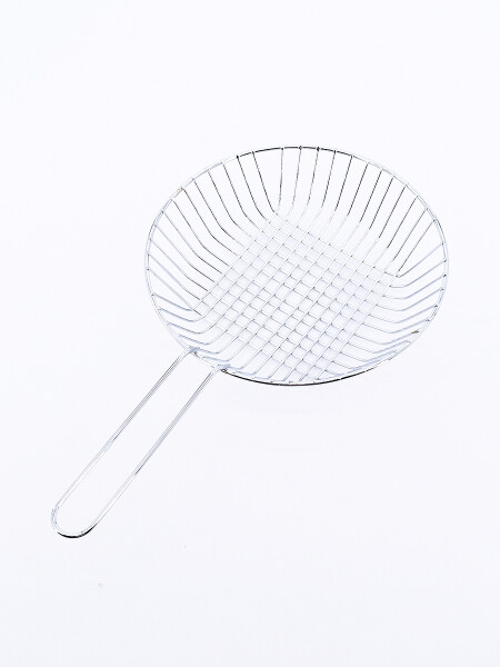 CESTO PARA FRITURAS PLATEADO