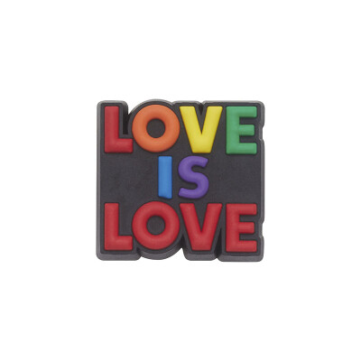 Jibbitz™ Charm Love is Love Multicolor