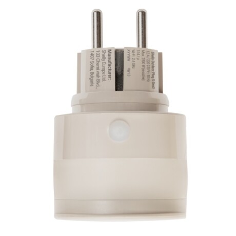 Enchufe Smart Shelly Plug S GEN3 Pm Wi-fi Exterior 001