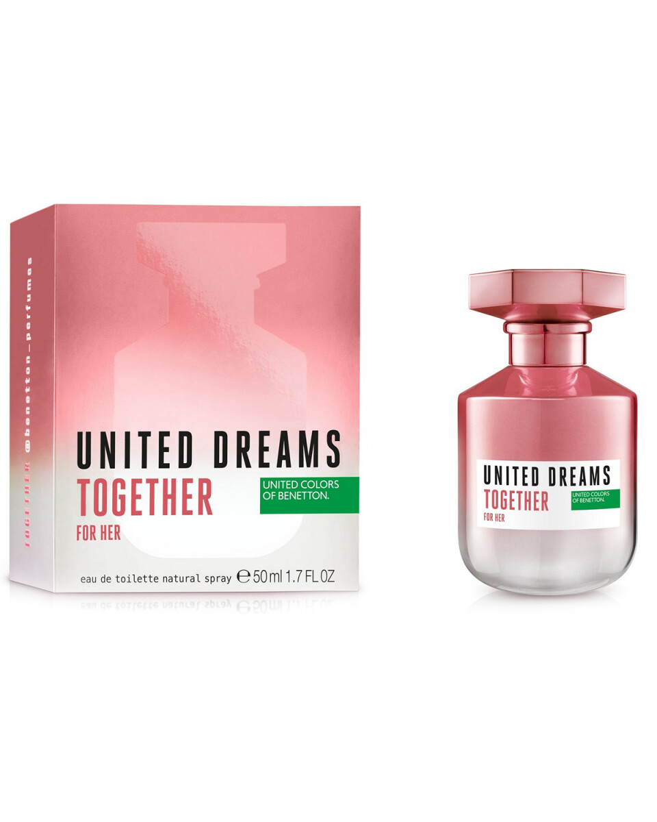 Perfume Benetton United Dreams Together For Her 50ml Original 