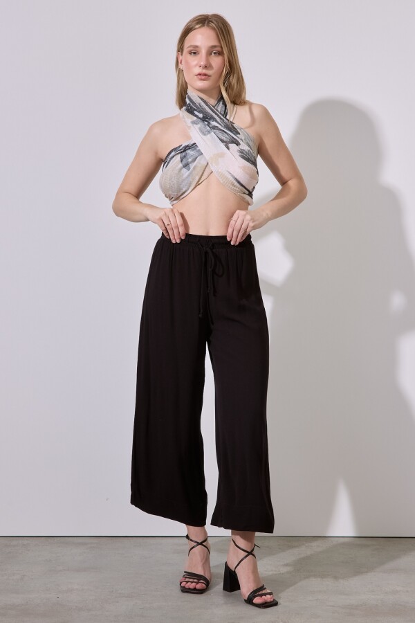 Pantalon Gasa Bambula NEGRO