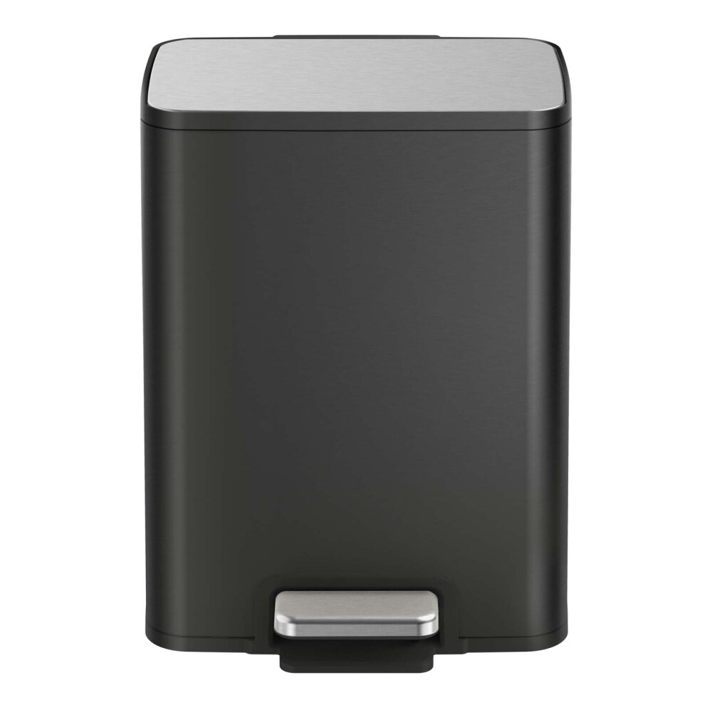 PAPELERA ACERO-INOXIDABLE NEGRO EK9161MMT