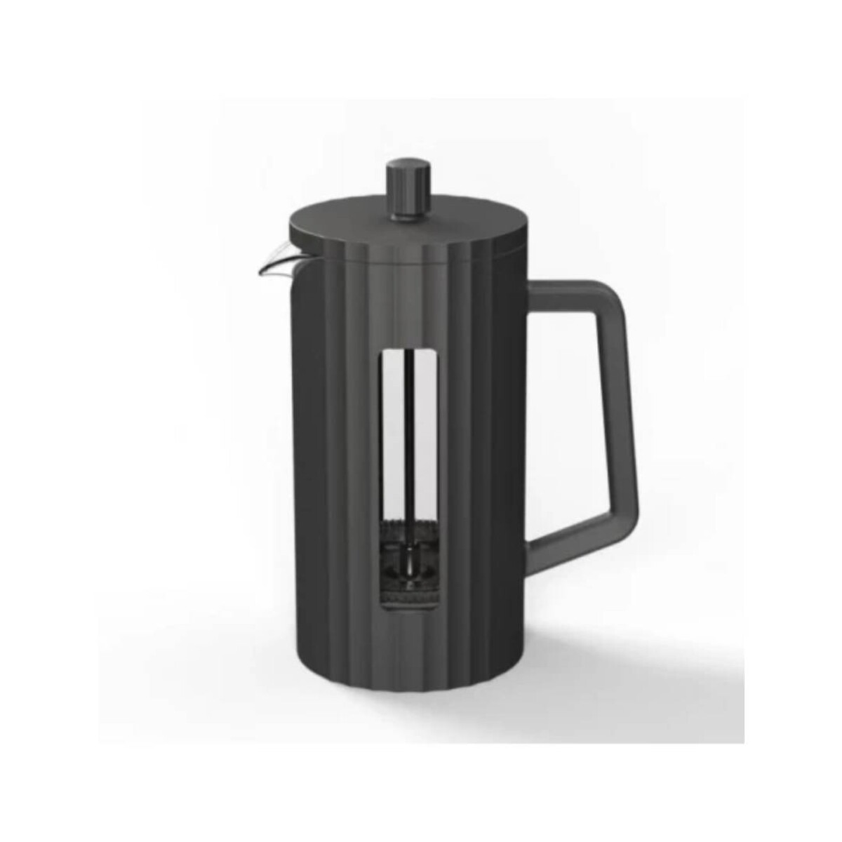 CAFETERA/TETERA FRENCH 1000ML BOROSILICATO/PP - NEGRO CATANIA 