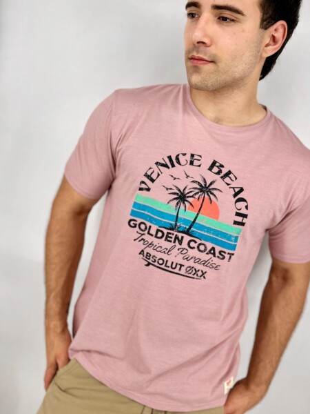 T-SHIRT OXX S007-24 ROSADO