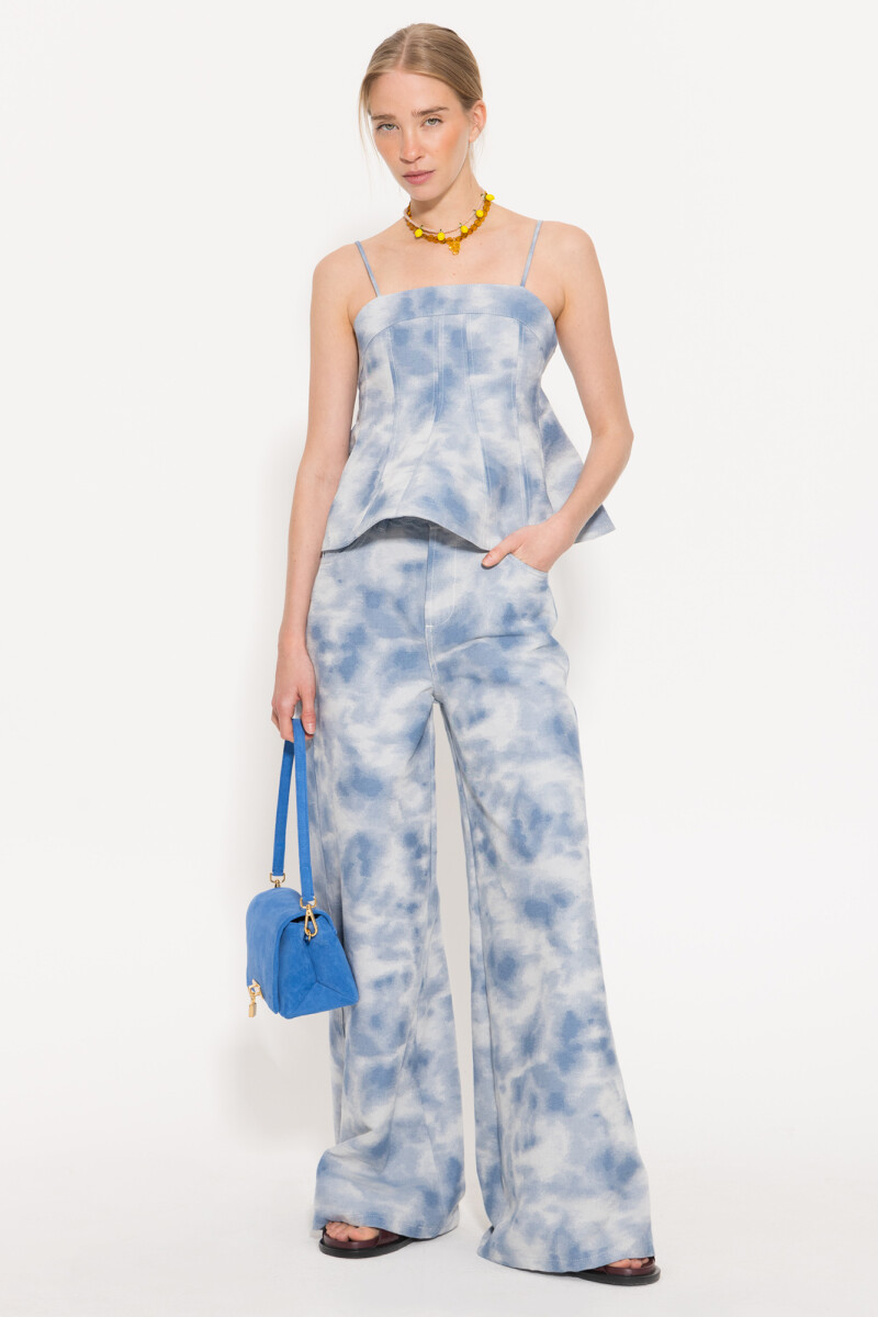 PANTALON HEAVEN Celeste