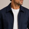 Chaqueta de gabardina Azul