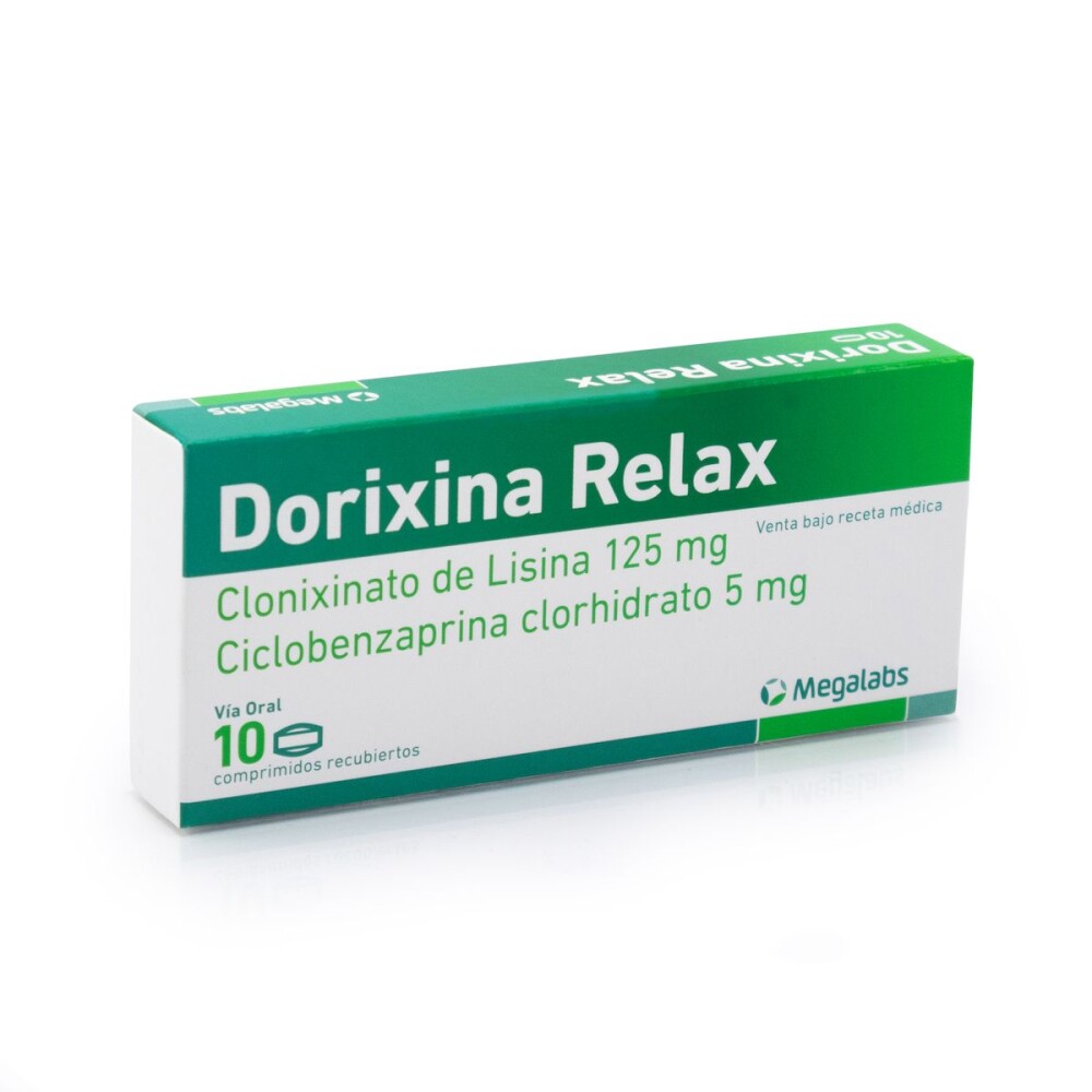 DORIXINA RELAX CJ X 10 CÁPS. única