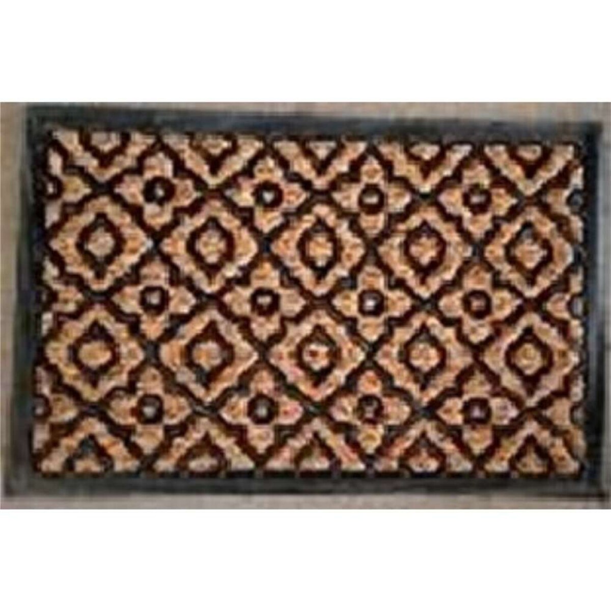 Felpudo Coco/Goma 40X60Cm H.1Cm - Trama Flor 