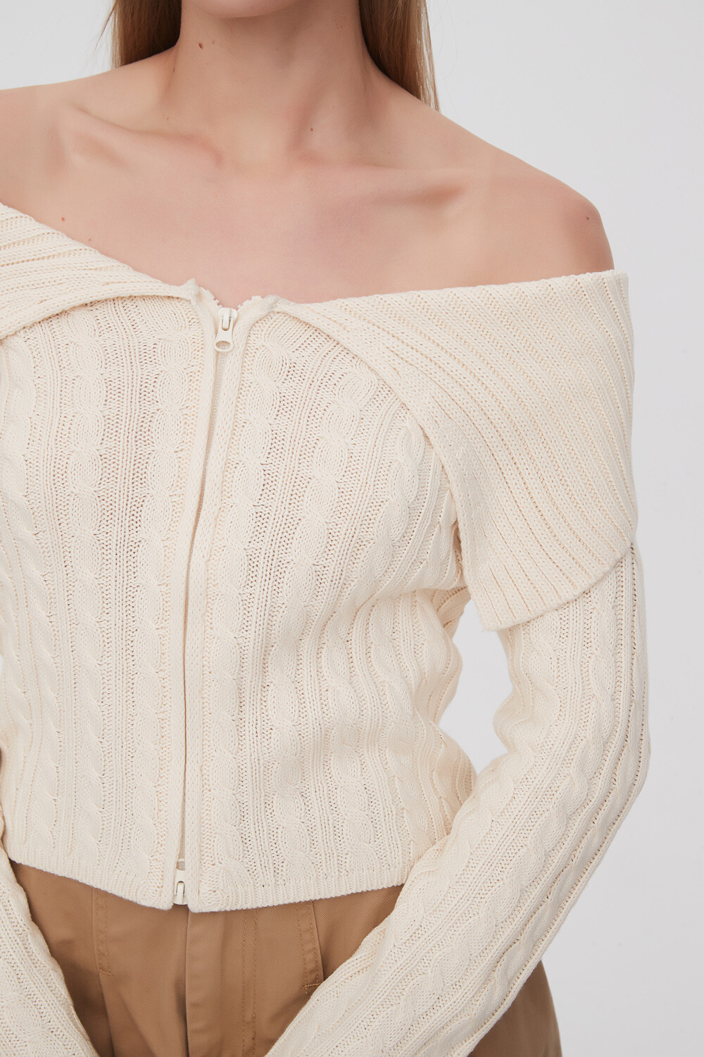 Cardigan Daiarita Crudo / Natural