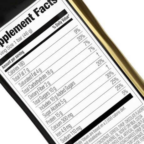 Barra Proteica Sin TACC Iron Bar Gentech Chocolate