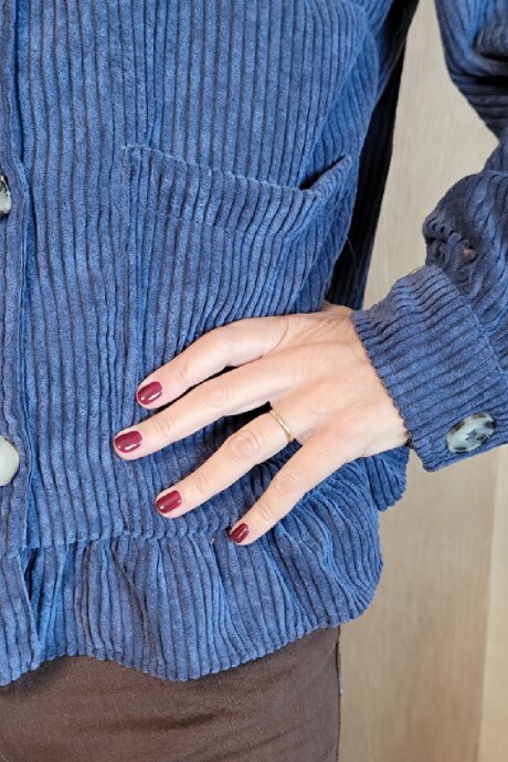 Sobrecamisa Rufina Pana Azul