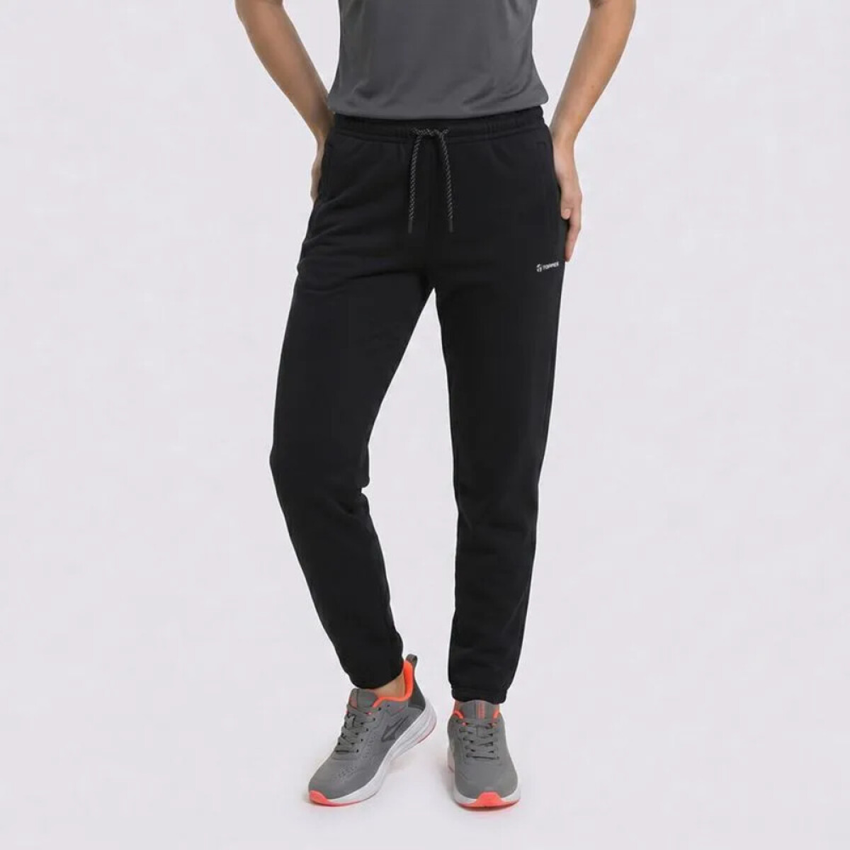 JOGGER POLY FLEECE WMN TRNG - NEGRO 