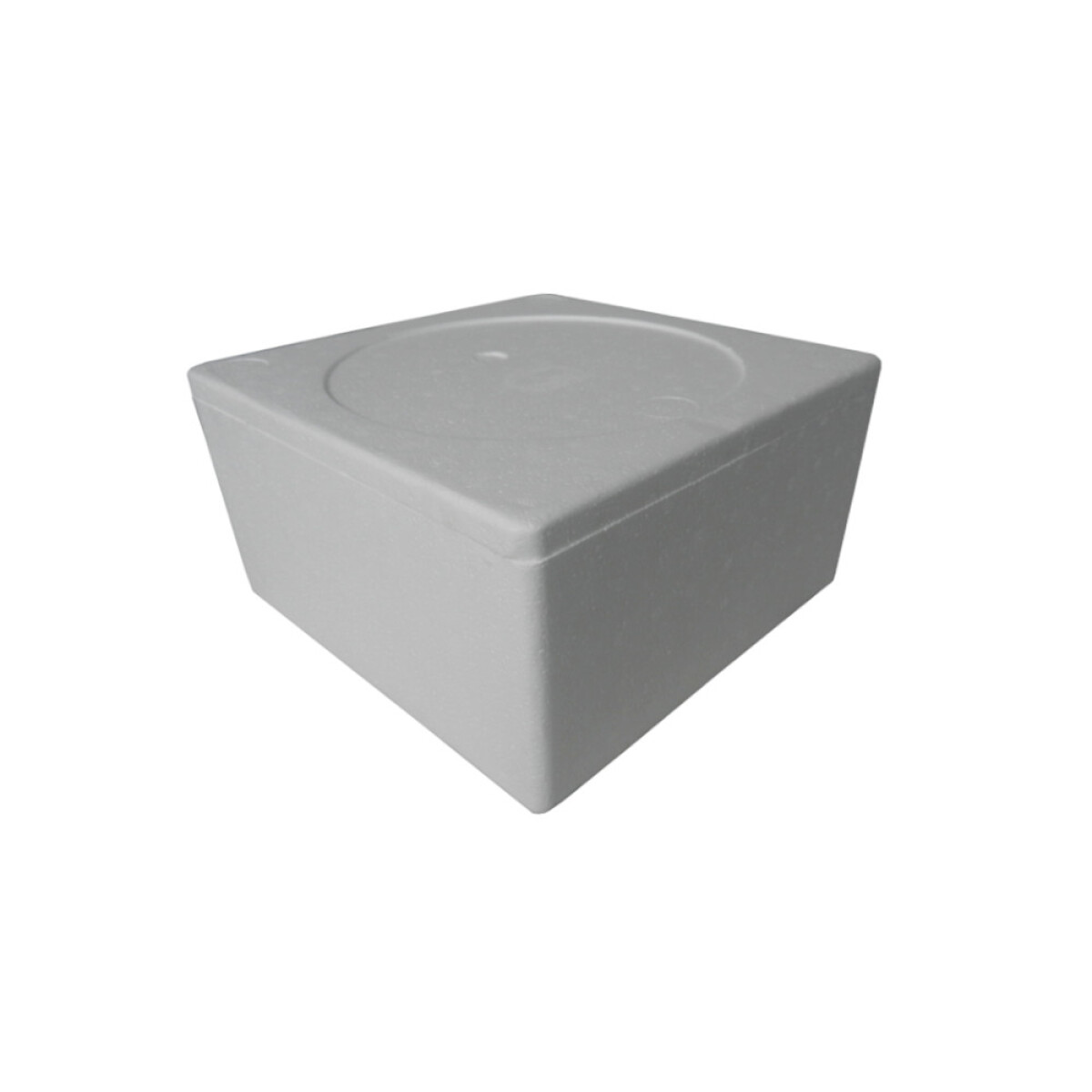 CAJA DE ESPUMA TORTA 26X26 CM. 8 LTS. 