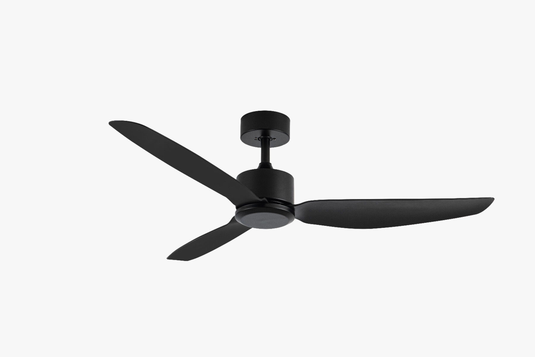 Ventilador De Techo 52 Abs Sin luz - Negro 