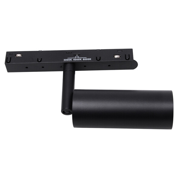 Spot Led p/riel magnet. 10W 700lm 3tonos 24° negro ZU0531