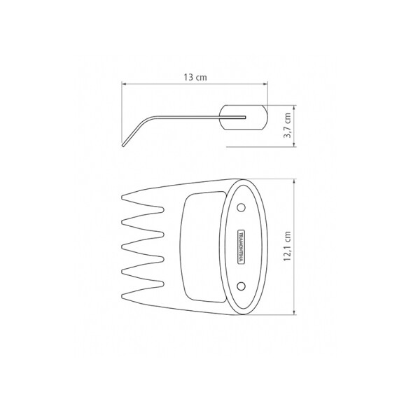 Garra multiuso en acero inoxidable y madera -TRAMONTINA TR9001