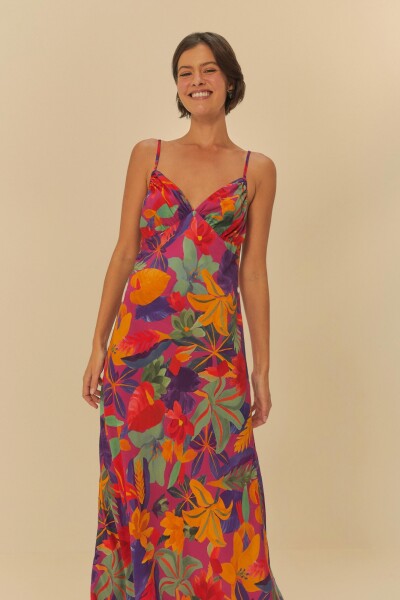 VESTIDO TROPICAL Estampado