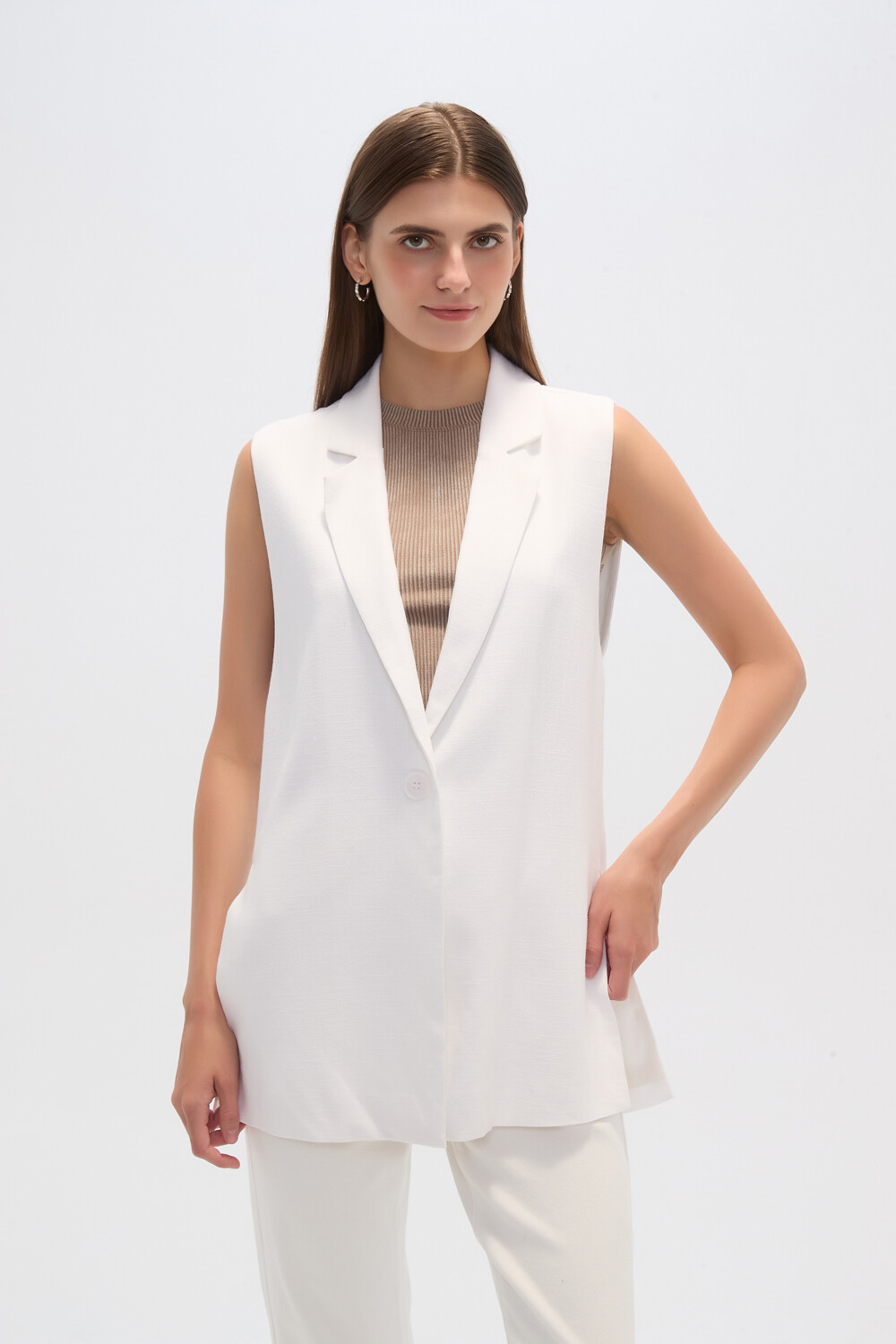 Chaleco Zeahl Blanco