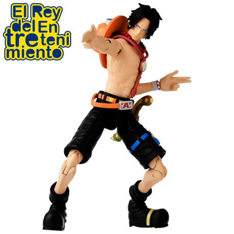 Figura Original Anime Heroes One Piece Articulada Portgas D. Ace