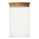 Frasco De Borosilicato Tapa Bambu 1060ml Sin Color