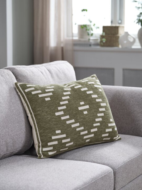 Almohadón KROKUS 40x60 verde/beige Almohadón KROKUS 40x60 verde/beige