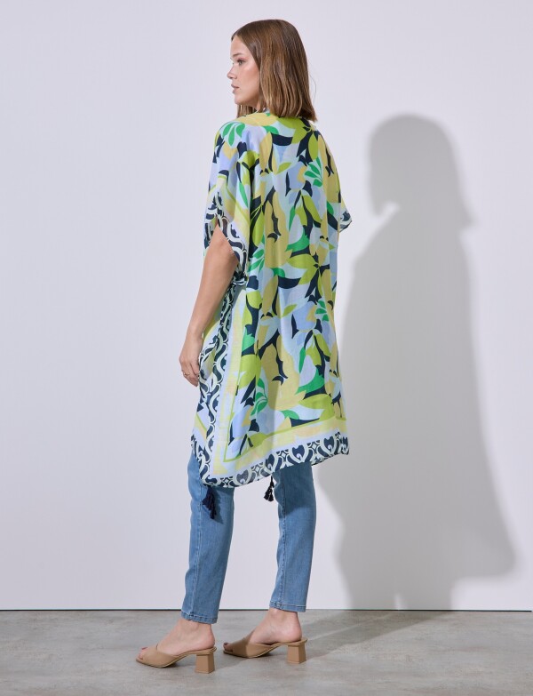 Kimono Printed MULTI/CELESTE