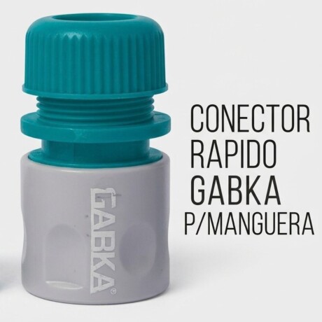CONECTOR RAPIDO GABKA P/MANGUERA 3PZAS. CONECTOR RAPIDO GABKA P/MANGUERA 3PZAS.