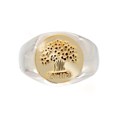 Anillo de Plata 925 y Double ÁRBOL DE LA VIDA Anillo de Plata 925 y Double ÁRBOL DE LA VIDA