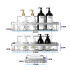 Set de 3 Estante Organizador Accesorio Baño Ducha Jabonera Adhesivo Imback Color Plateado Set de 3 Estante Organizador Accesorio Baño Ducha Jabonera Adhesivo Imback Color Plateado