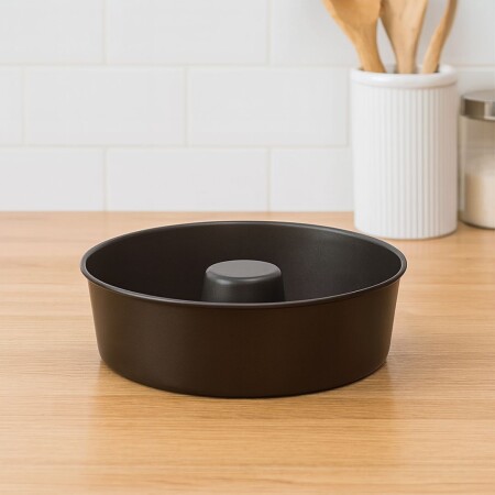MOLDE BUDIN 22CM FORTALEZA NEGRO