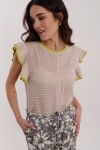 TOP TEJIDO OLGA BEIGE