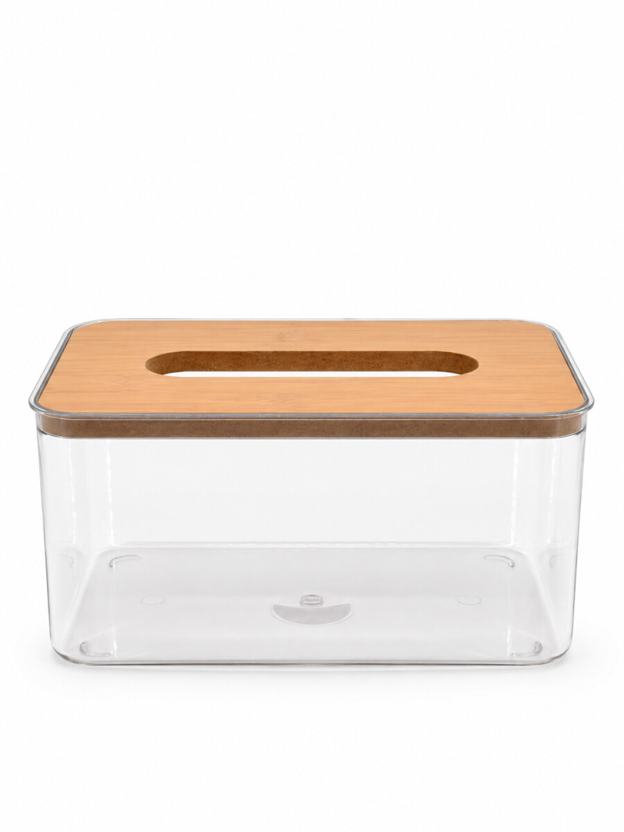 PORTA PAÑUELOS - TRANSPARENTE 
