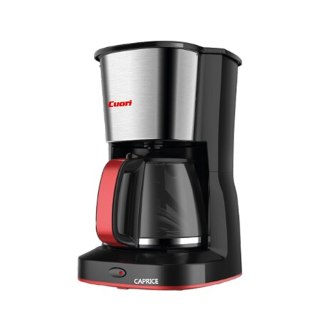 Cafetera Eléctrica 12 Tazas Vidrio Antigoteo Mantiene Calor Negro