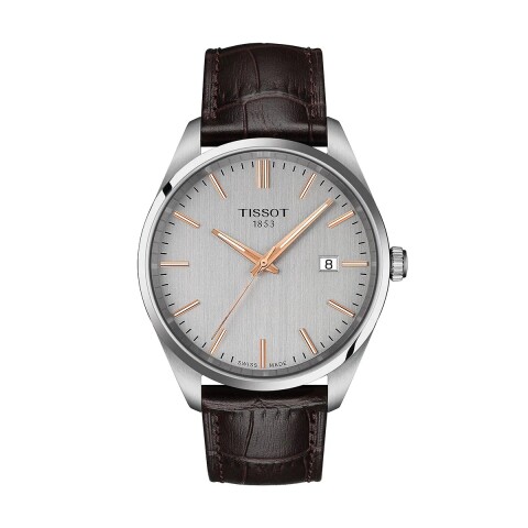 Reloj Tissot PR 100 para hombre de Cuero T1504101603100 Reloj Tissot Pr 100 Para Hombre De Cuero T1504101603100