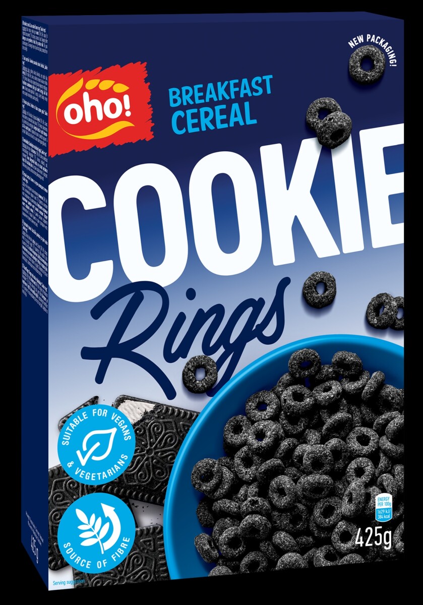Cereales breakfast cookie rings Oho 