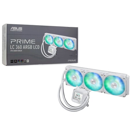 Cooler Liquido Asus Prime Lc 360 Argb Blanco 001