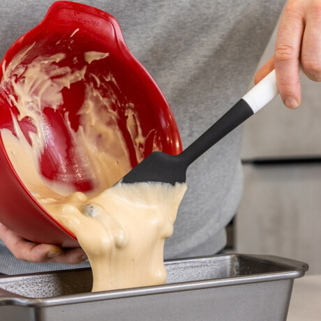 Espatula Raspadora Silicona Blanca 30 cm KitchenAid Espatula Raspadora Silicona Blanca 30 cm KitchenAid