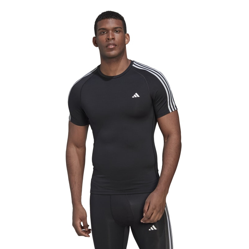 REMERA ADIDAS TF 3S TEE de Hombre - HD3525 Negro