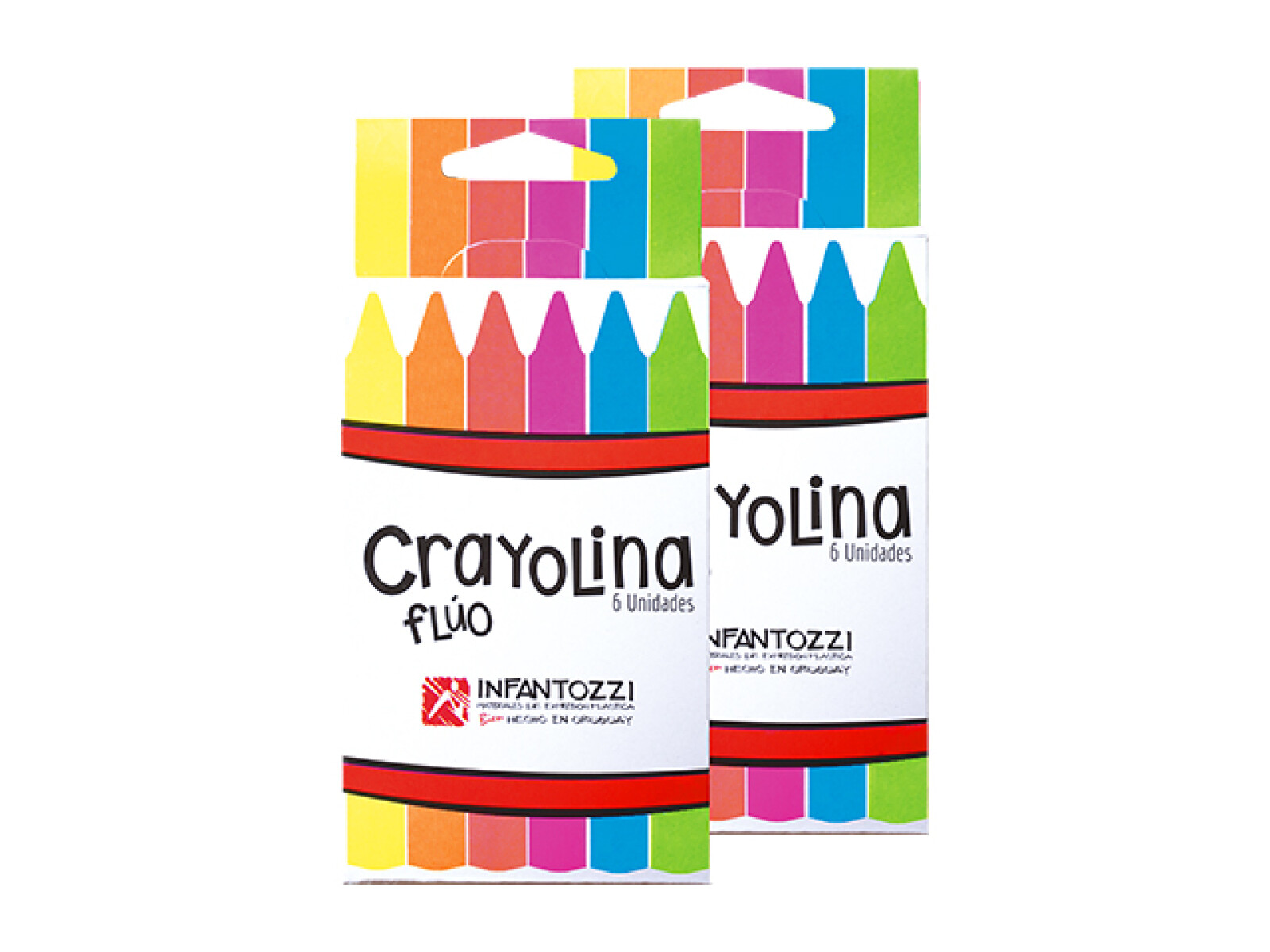 Crayolina flúo - Cartón 