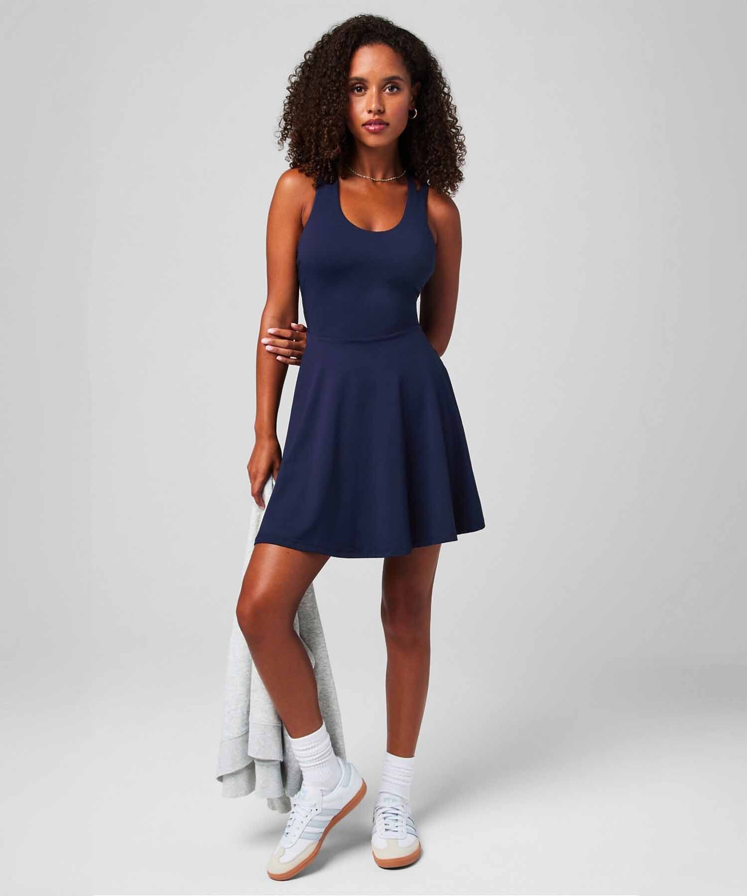 Vestido Boost Performance Dress Classic Mini Mujer Deep Navy