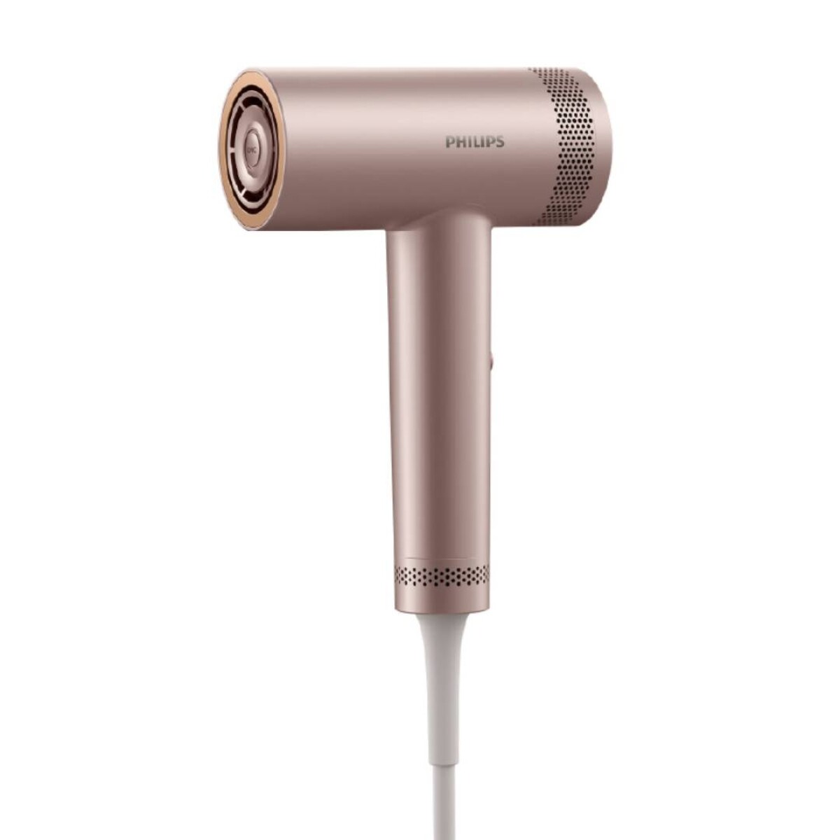 Secador de Pelo Philips con Tecnologia Iónica - Champagne rosado 
