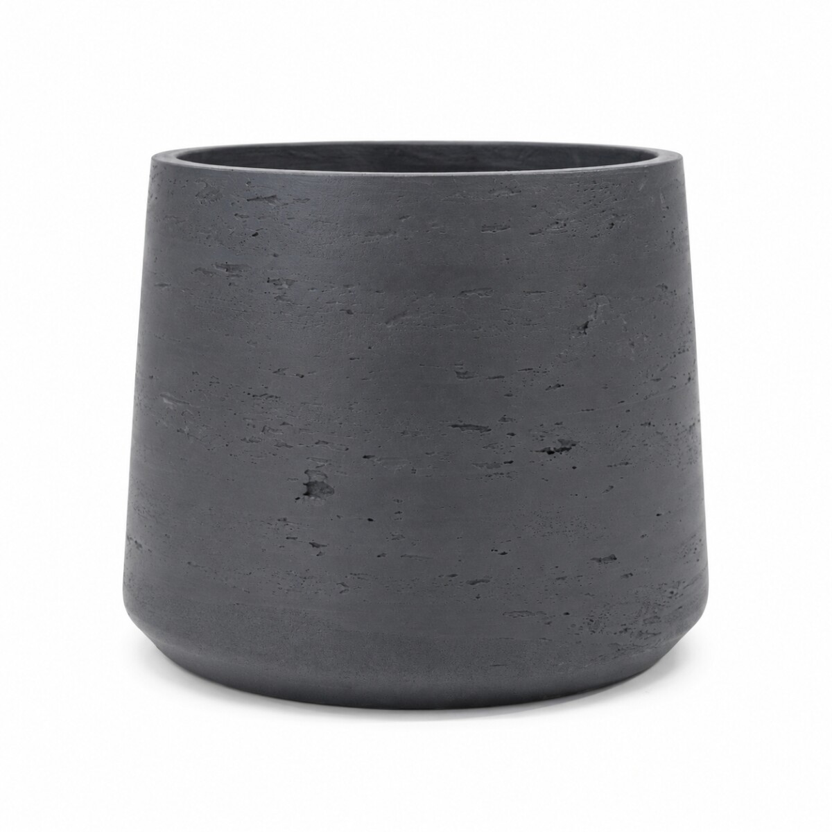 MACETA COPA - GRIS OSCURO CEMENTO 