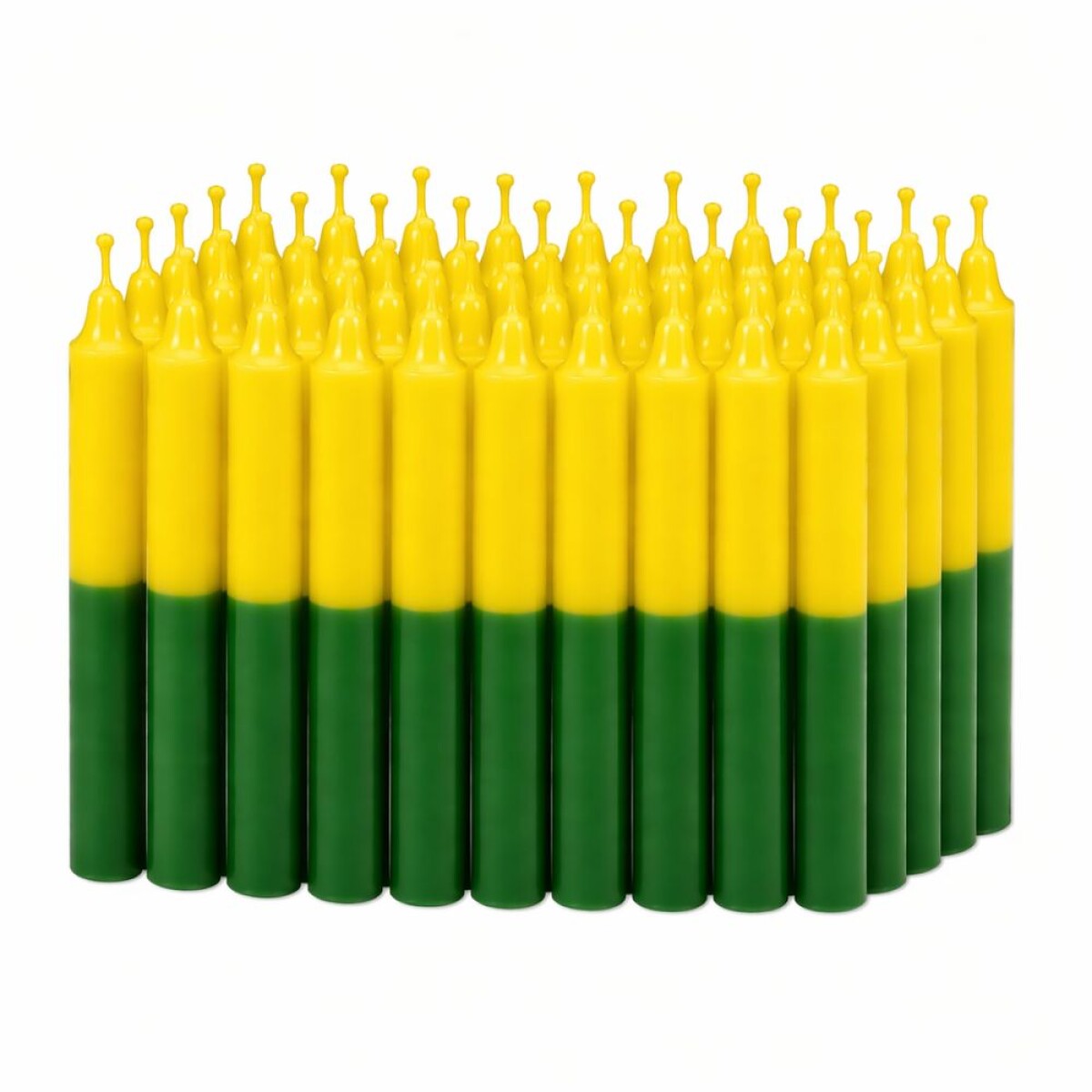 VELA N° 4 COMBINADA X50 - Amarillo/verde 
