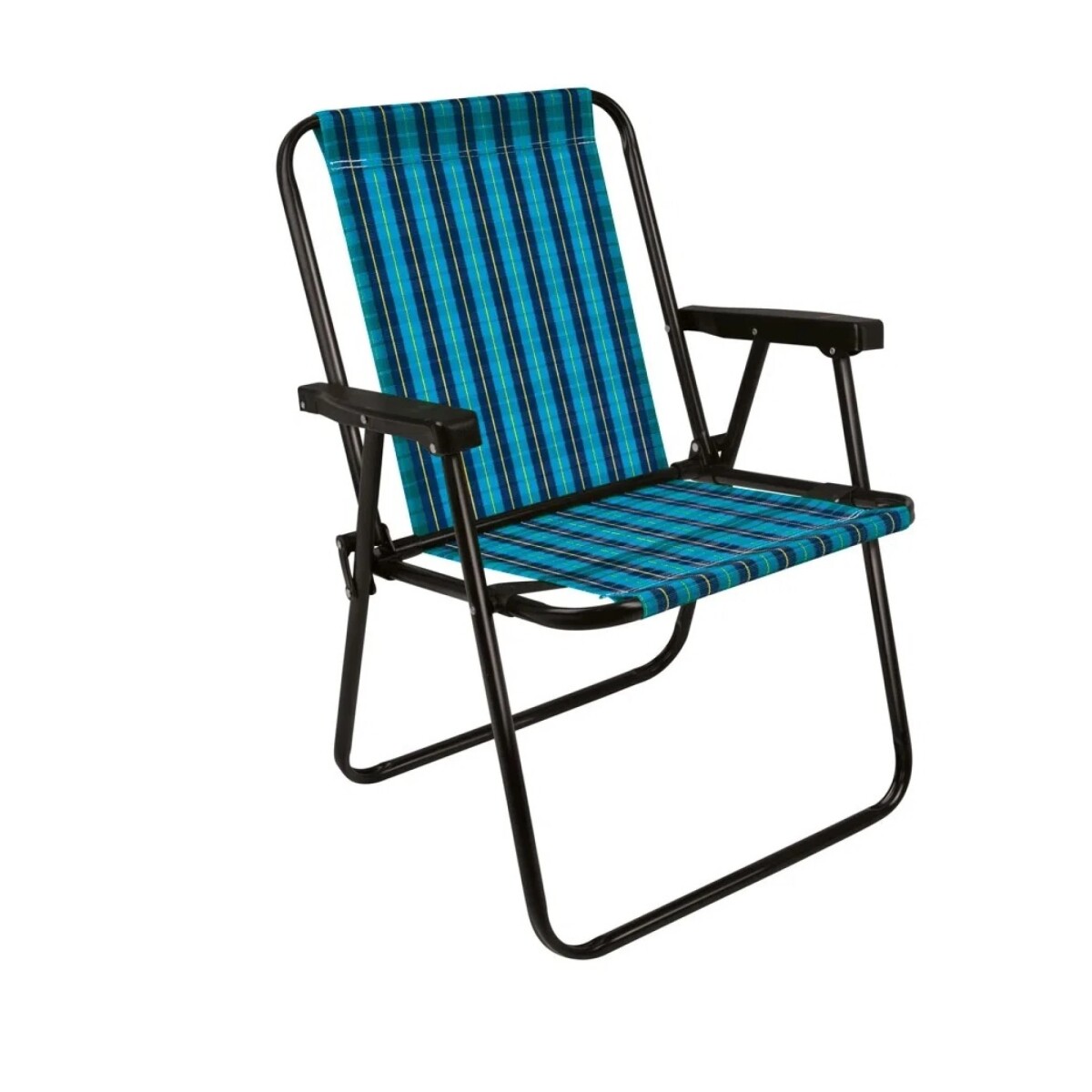 Silla Alta Negra a Cuadros 121232050 Varios Colores 