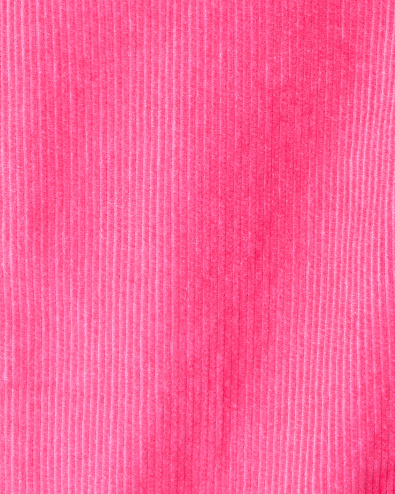 Set dos piezas, pantalón de pana rosa y buzo de algodón, diseño Fair Isle Sin color