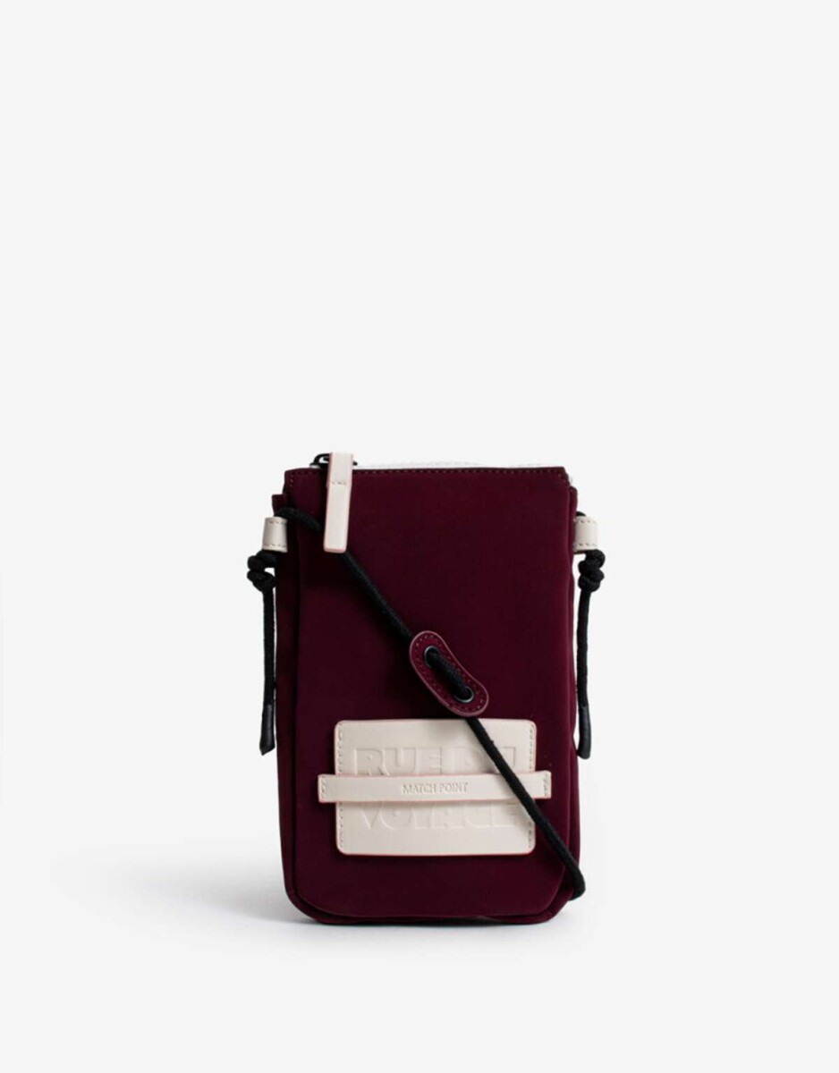 Marro chica varios Engomado - Rojo Burdeaux 