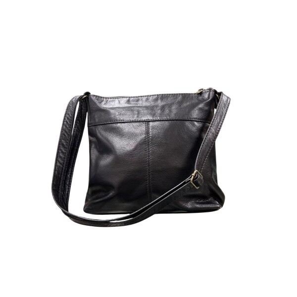 Morral Cata cuero Negro