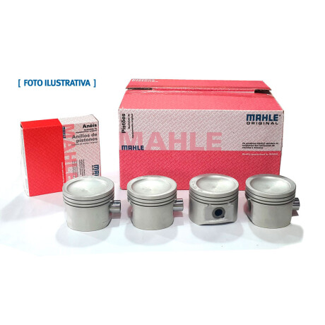 PISTON VOLKSWAGEN SUBCONJUNTO GOL 1.6N 81MM (MOTOR AP) MAHLE PISTON VOLKSWAGEN SUBCONJUNTO GOL 1.6N 81MM (MOTOR AP) MAHLE