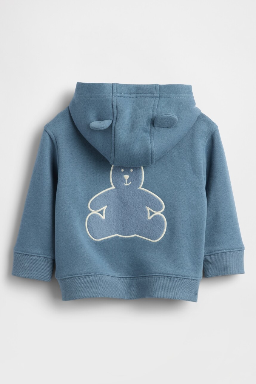 Canguro Con Cierre Logo Gap Toddler Niño Cornflower829